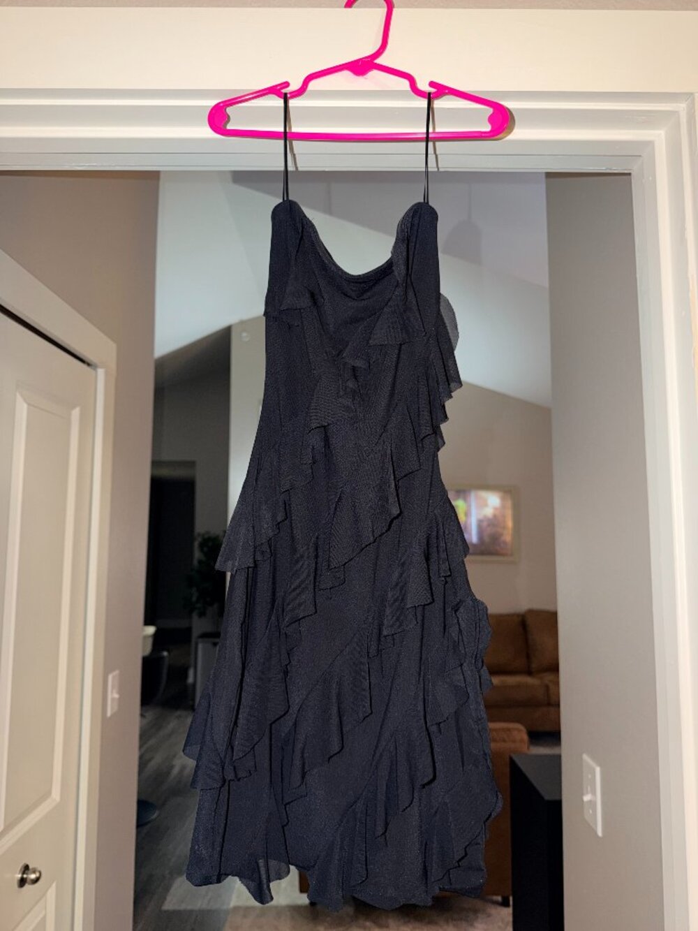 Winsdor Short Black Dress